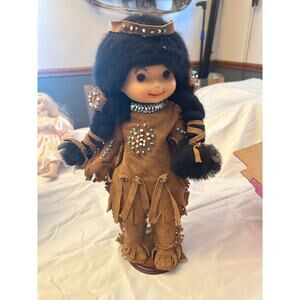Native American Style Porcelain Doll